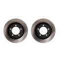 Set of 2 Front Vented Disc Brake Rotors for Land Cruiser LX570 Sequoia