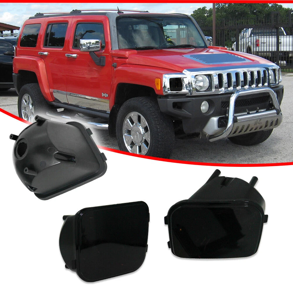 2X Smoked Lens Front Corner Signal Lights for Hummer H3 (2006–2010)