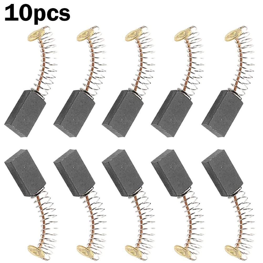 Set of 10 Carbon Brushes for Electric Drill Motor