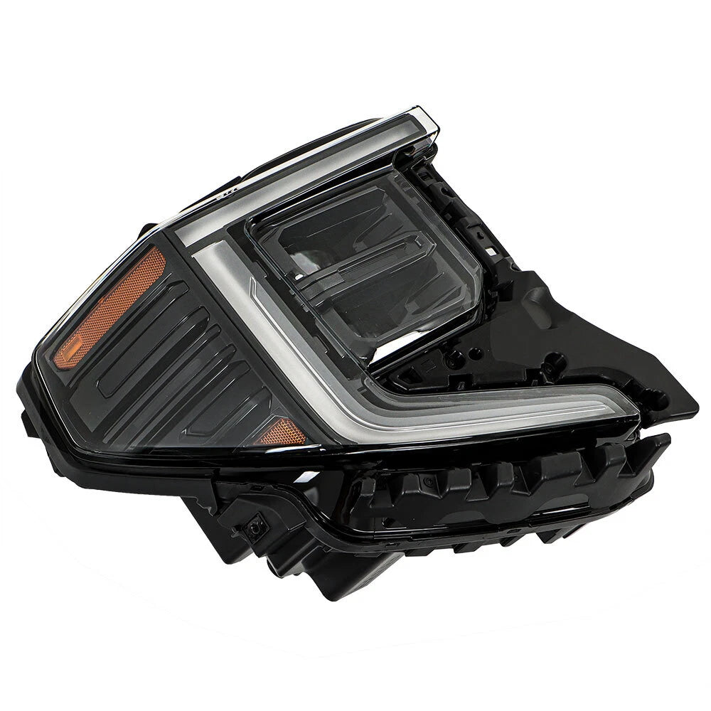 LED Headlight for GMC Sierra 1500 (2022–2024) Right Side Clear Lens