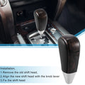 Gear Shift Knob for Toyota Land Cruiser (2016–2021) Gold Tone Black