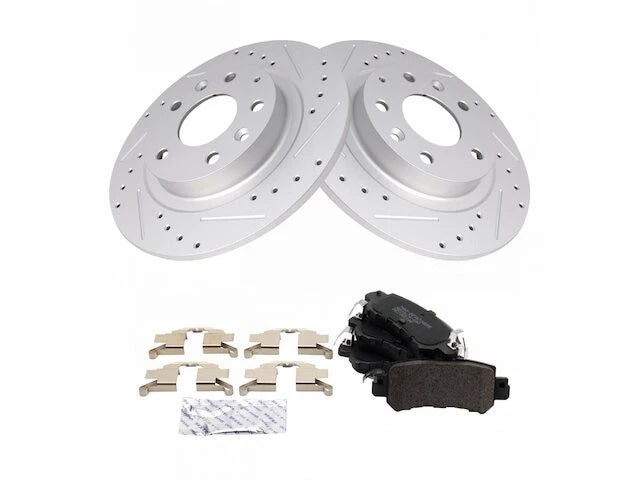 Rear Brake Pad and Rotor Kit for Mazda CX-3 (2016–2018) KR881GX