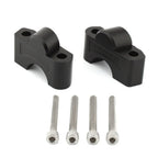 CNC Handlebar Raiser Clamp for Tiger Sport 660 (2022-2024) Black