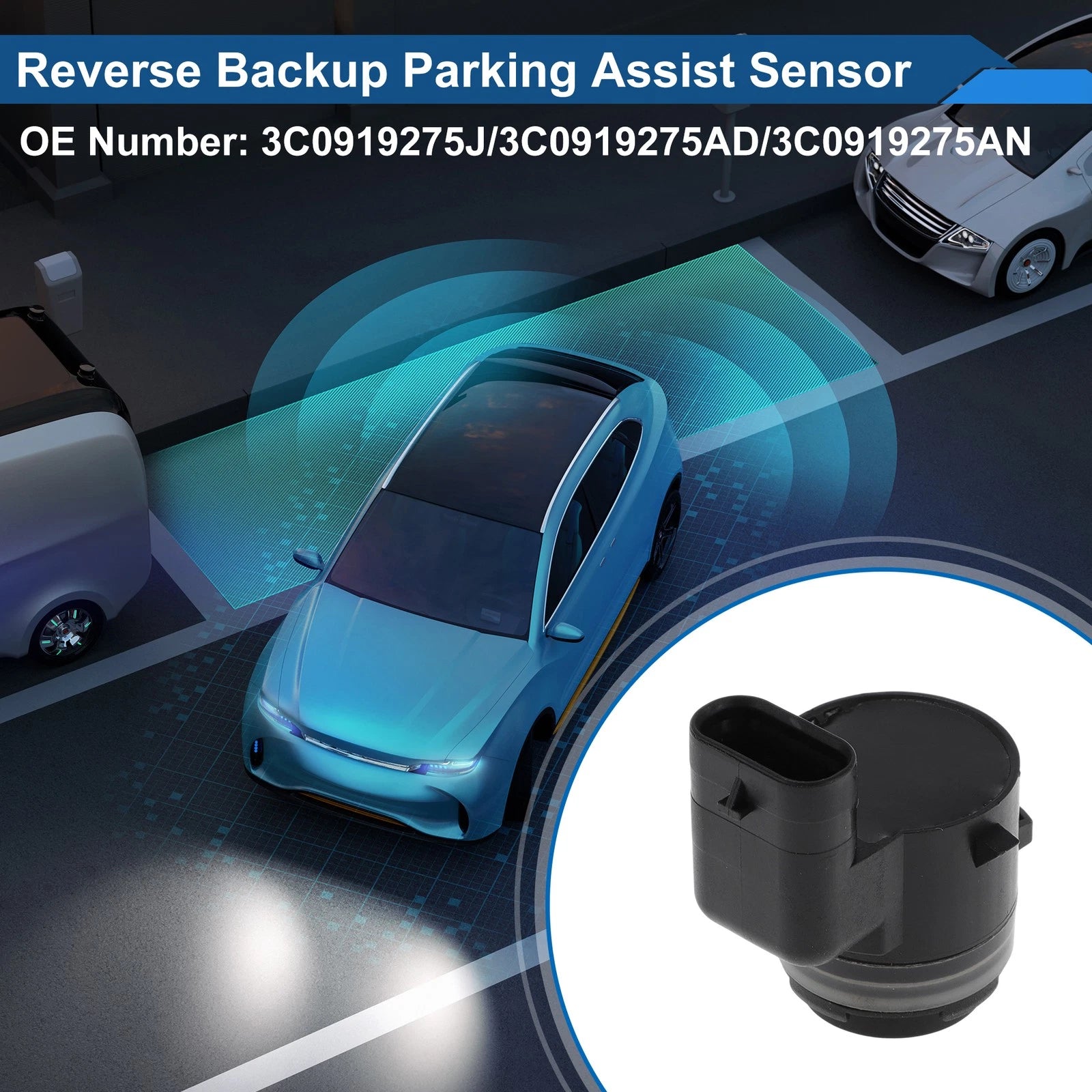 Reverse Backup Parking Sensor for Volkswagen Jetta Mk5 (2005–2010) No.3C0919275J
