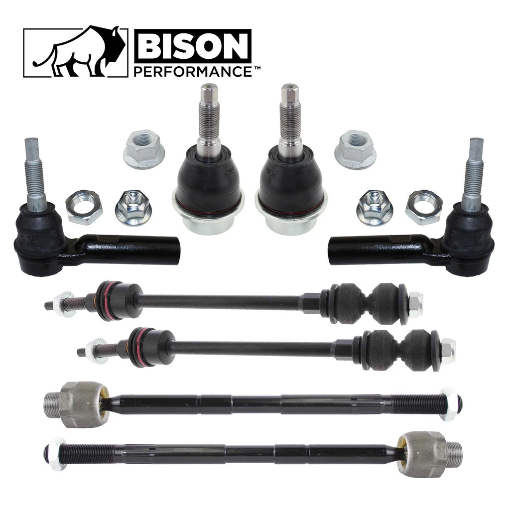 8pc Front Sway Bar Tie Rod Ball Joint Kit for Ram 1500 4WD (2019–2023)