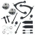 14PCS Front Wheel Hub Bearings & Upper Control Arms for Chevrolet Tahoe (2007–2014)