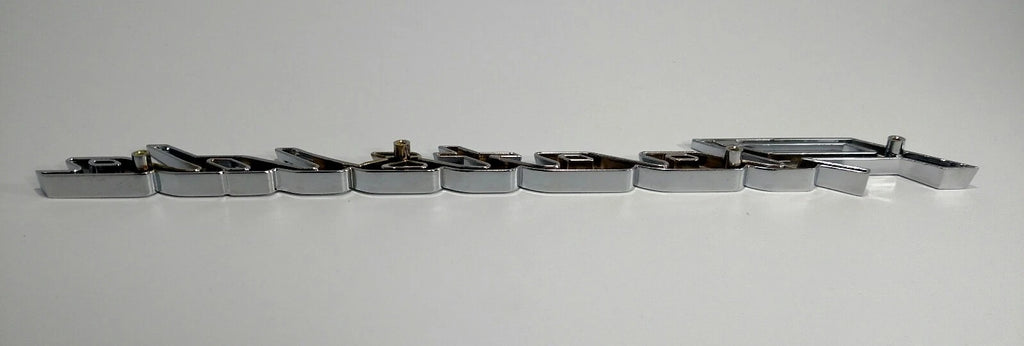 Chrome Fleetside Emblems and Hardware for 1958–1959 Chevy Truck Bed Script