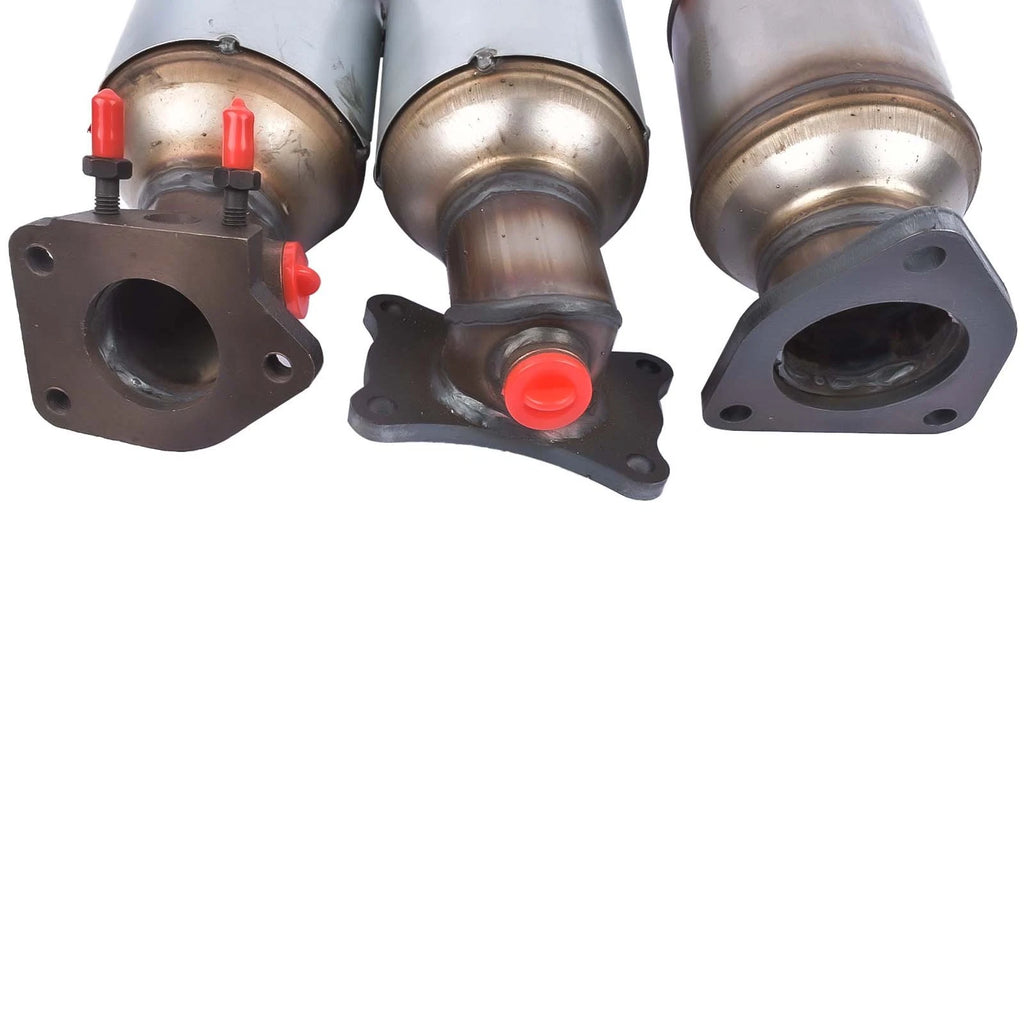 Set of 3 Catalytic Converters for Honda Pilot (2009-2015)
