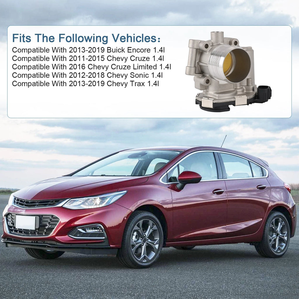 Throttle Body for Chevrolet Cruze Sonic Trax Buick Encore (2011–2019)