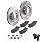 Front Brake Rotors & Ceramic Pads Kit for Lincoln MKZ/Zephyr (2006–2012) S54142