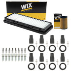 Tune Up Kit with NGK 8 Spark Plugs & Coil Boots for Equus Genesis K900 (2015–2016)