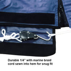 Boat Cover for Cobia 201 CC Center Console (Navy)