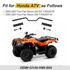 Handlebar & Grips w/Guard for Honda Recon 250 TRX250TE ES (2005–2007)