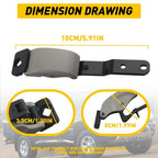 Rear Cab Quarter Windows Latch Lock for Toyota Tacoma (2001–2004) 62910-35032