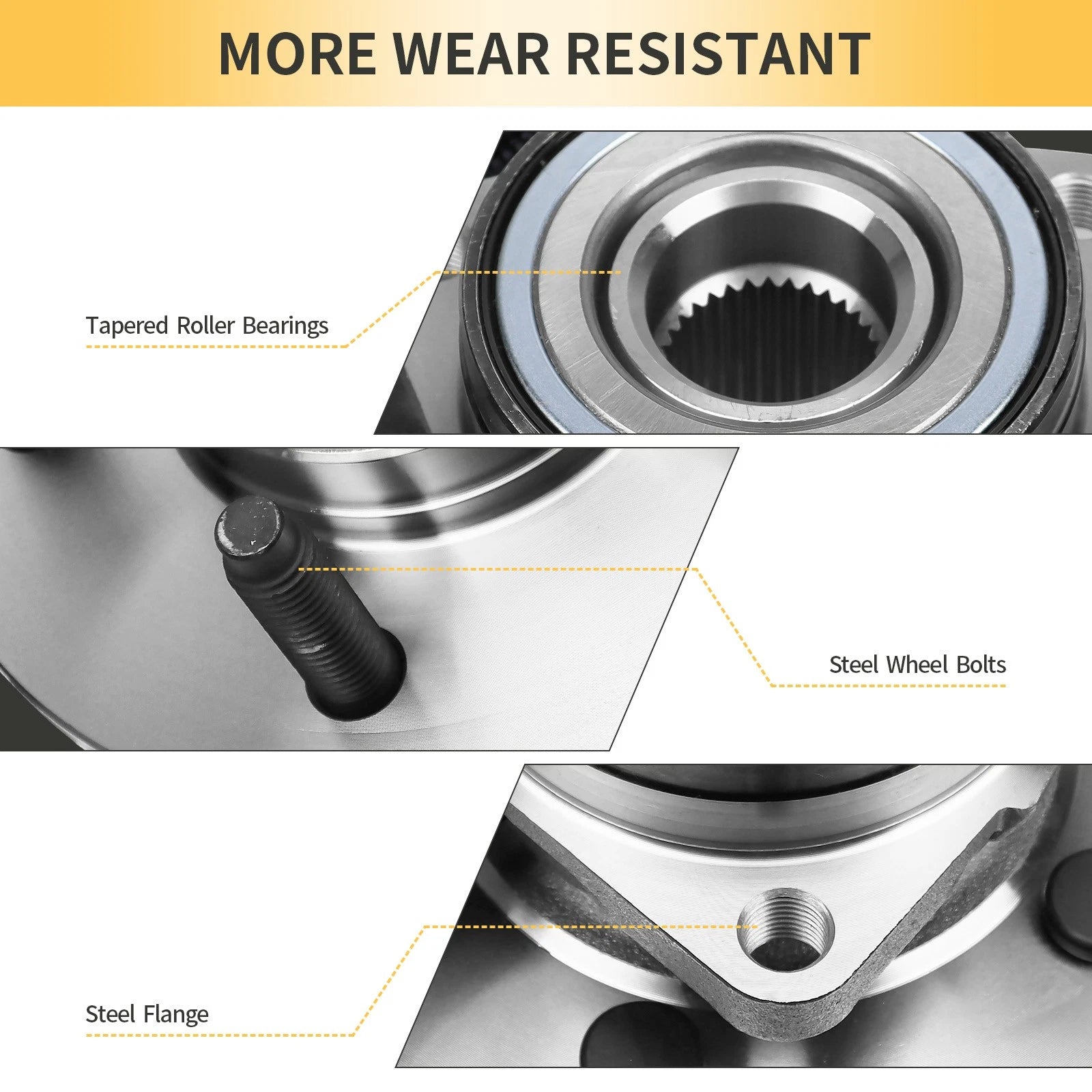 Front Wheel Bearing for Ford F-150 4WD (2000-2003)