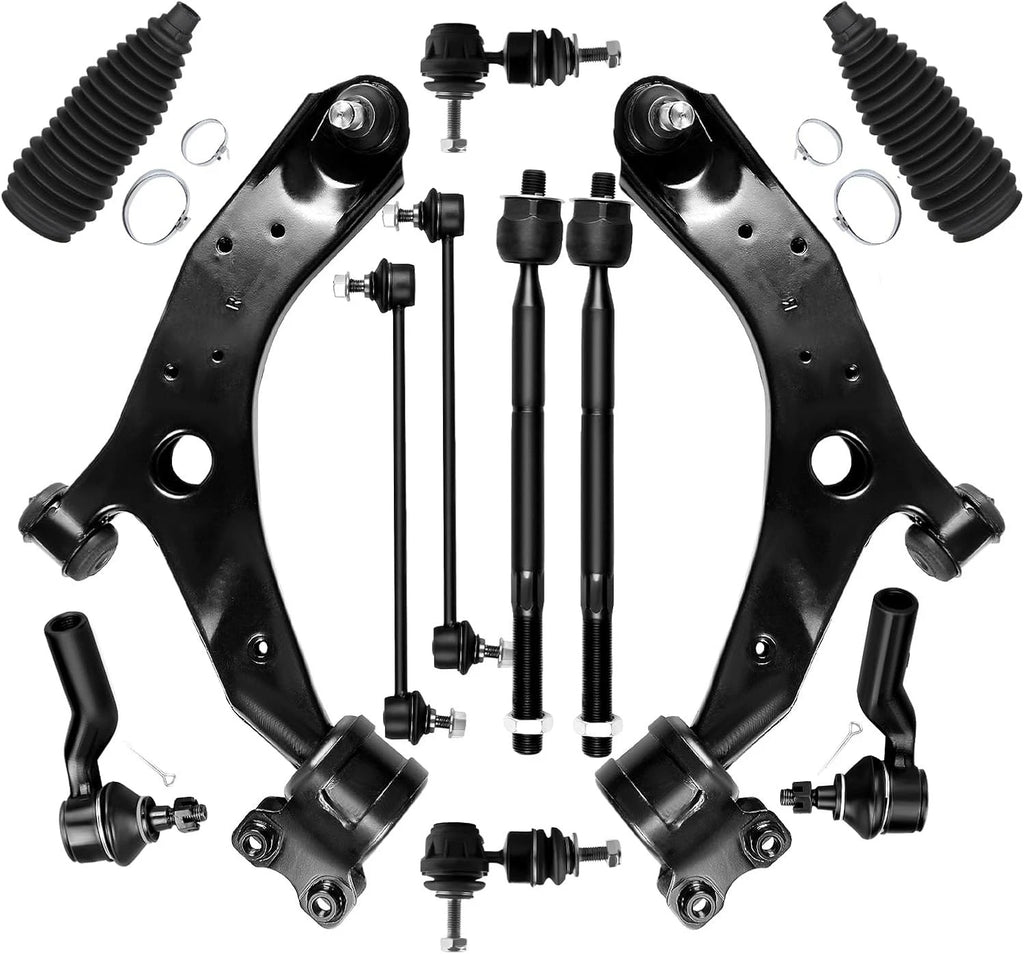 12x Front Lower Control Arm & Ball Joint Kit for Mazda 3 (2004–2009), Mazda 5 (2006–2015)