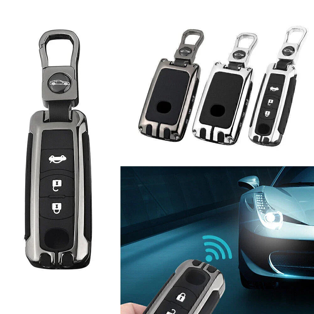 Zinc Alloy Key Fob Case Cover for Mazda3, CX-5, CX-30 (2014-2023)