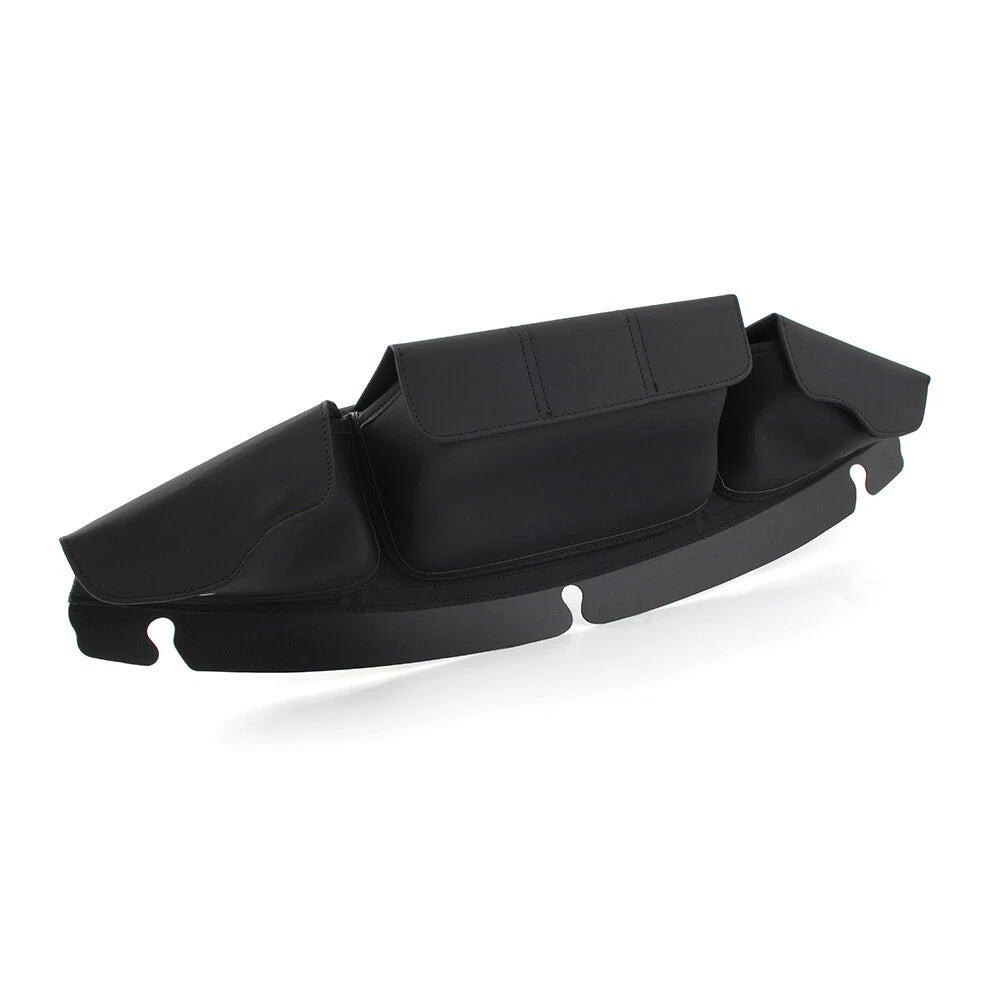 3 Pocket Windshield Bag for Harley Touring Street Glide FLHX FLHTK FLHXS (2014–2023)
