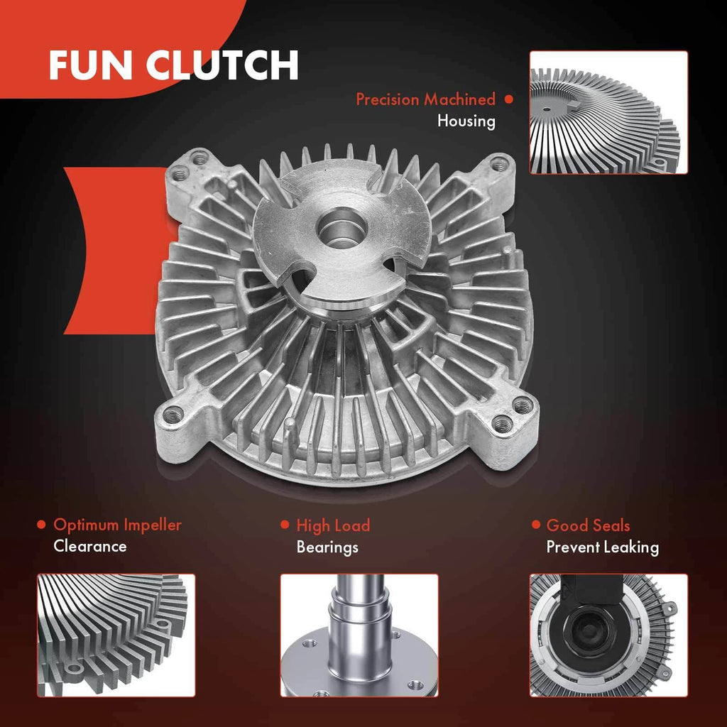 Engine Cooling Fan Clutch for Benz 380SE 380SEC 380SEL 500SEL 560SEC (1981–1991)