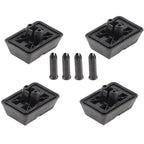 Set of 4 Jacking Point Cover Pads for BMW E46 E63 E64 E65 E85 E86 (1998-2010)