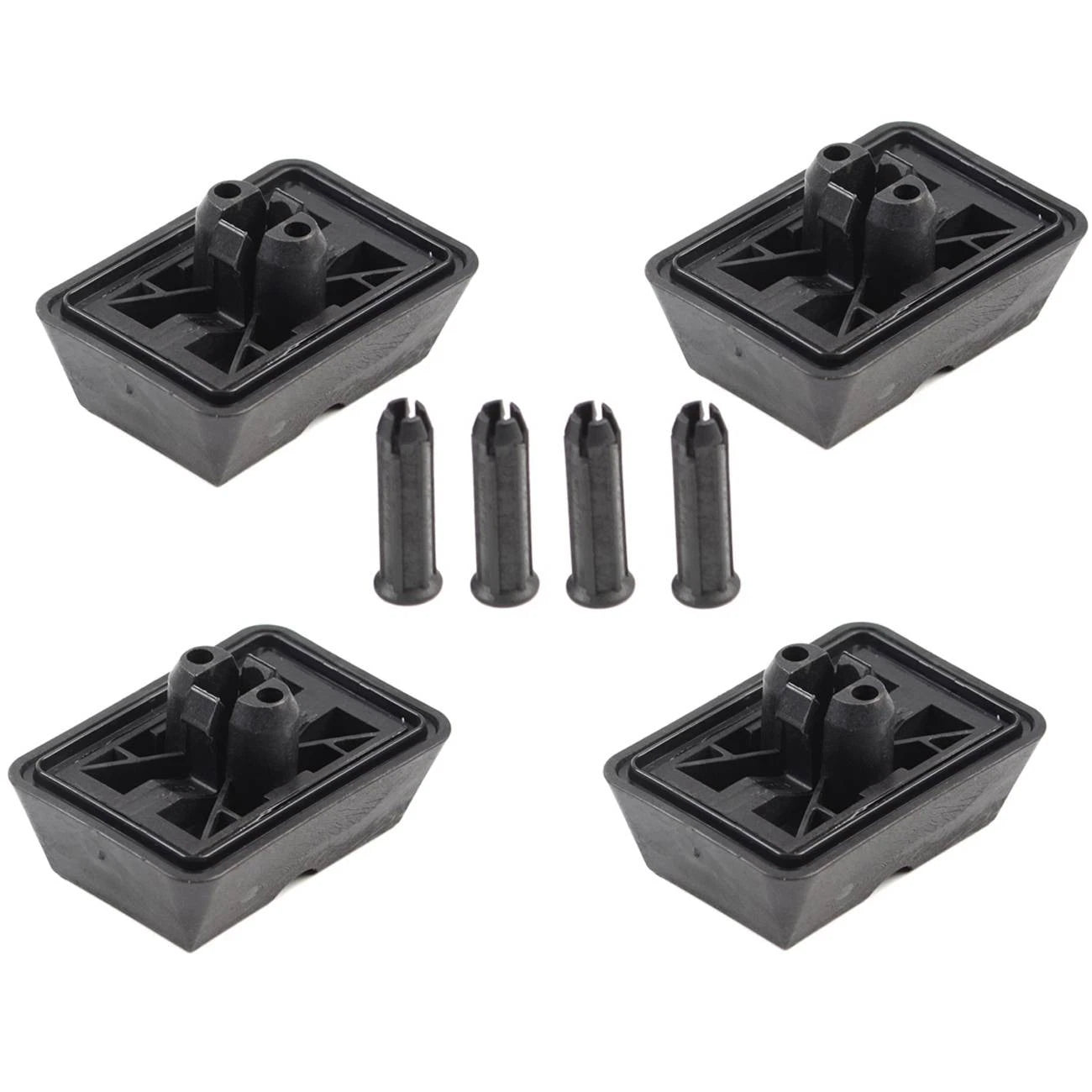 Set of 4 Jacking Point Cover Pads for BMW E46 E63 E64 E65 E85 E86 (1998-2010)