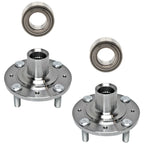 2X Front Wheel Hubs for Honda Civic