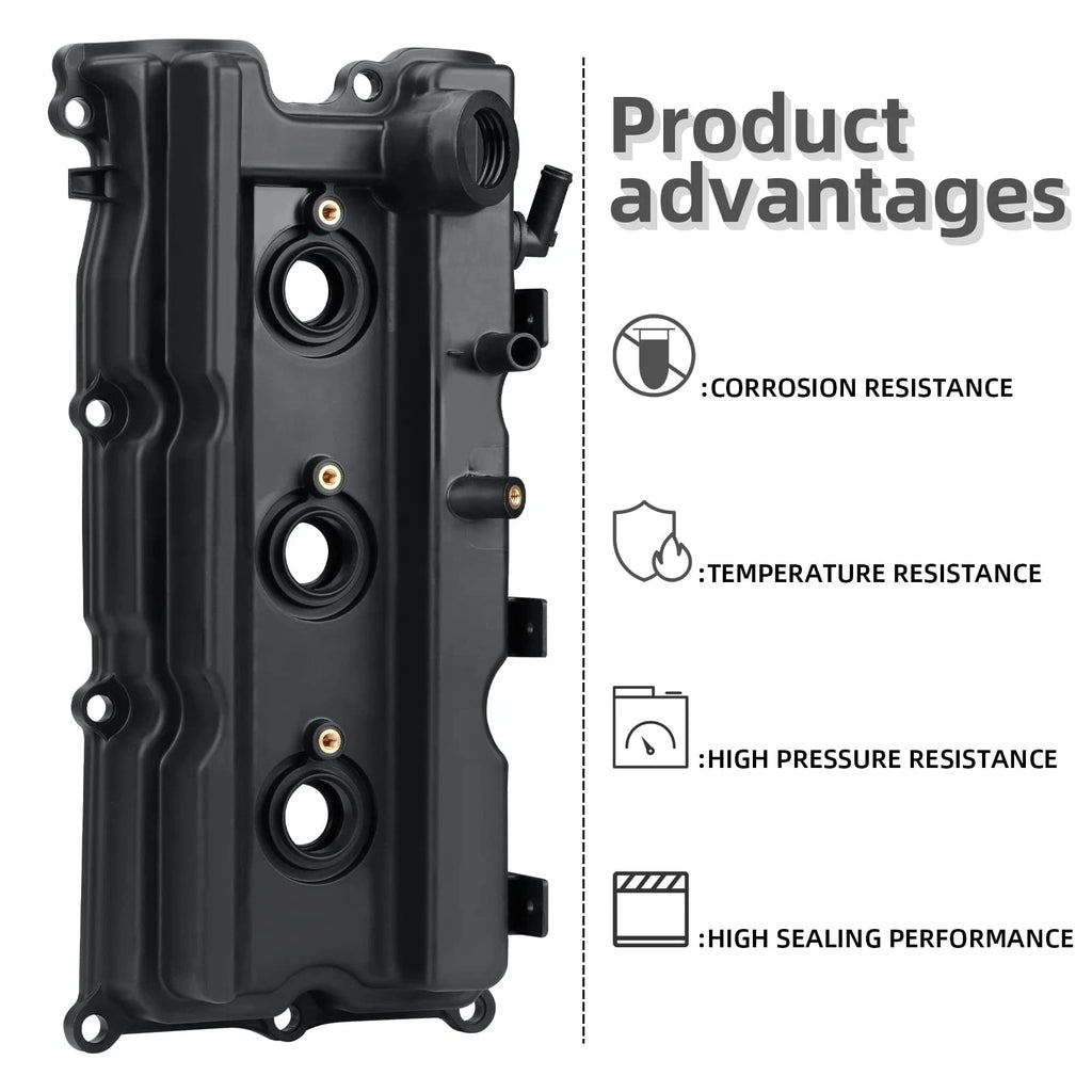 1 Pair Valve Cover Set for Nissan Frontier/NV1500/NV2500/NV3500/Xterra (2005–2021)