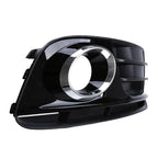 Black ABS Front Bumper Fog Light Grille Cover for Audi Q5 (2013-2017)