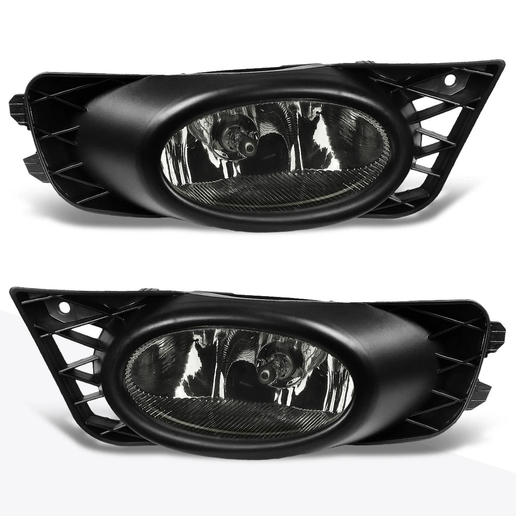 Fog Lights for Honda Civic 4Dr (2009–2011) OE Style Smoke Lens + Switch