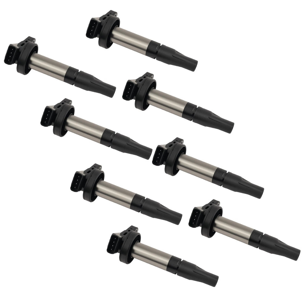Set of 8 Ignition Coils UF519 for Jaguar XK8 XKR Land Rover 4.2L 4.4L V8