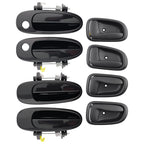 Set of 2 Interior Door Handles for Toyota Corolla (1993–1997) 69210-12170 Plastic