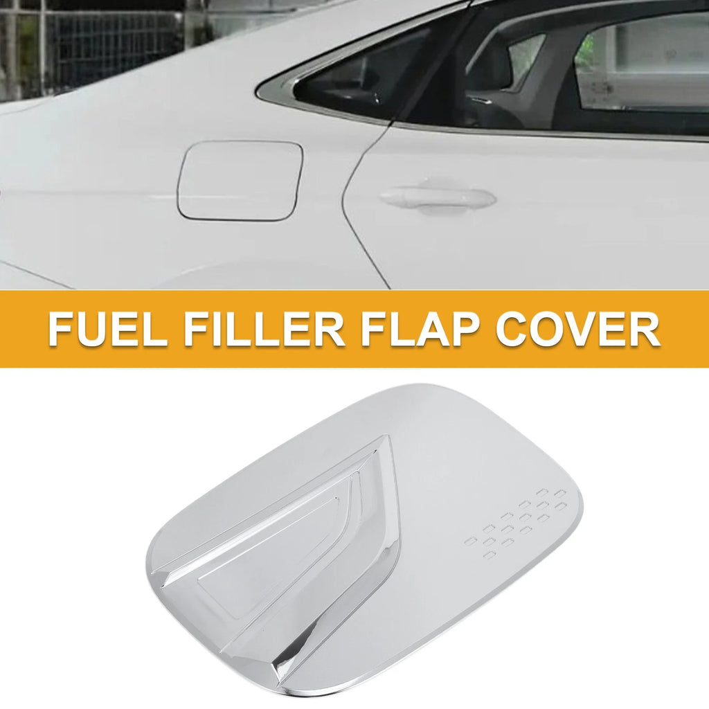 Fuel Tank Door Cap for Kia Sorento (2021–2024) Chrome Silver Tone