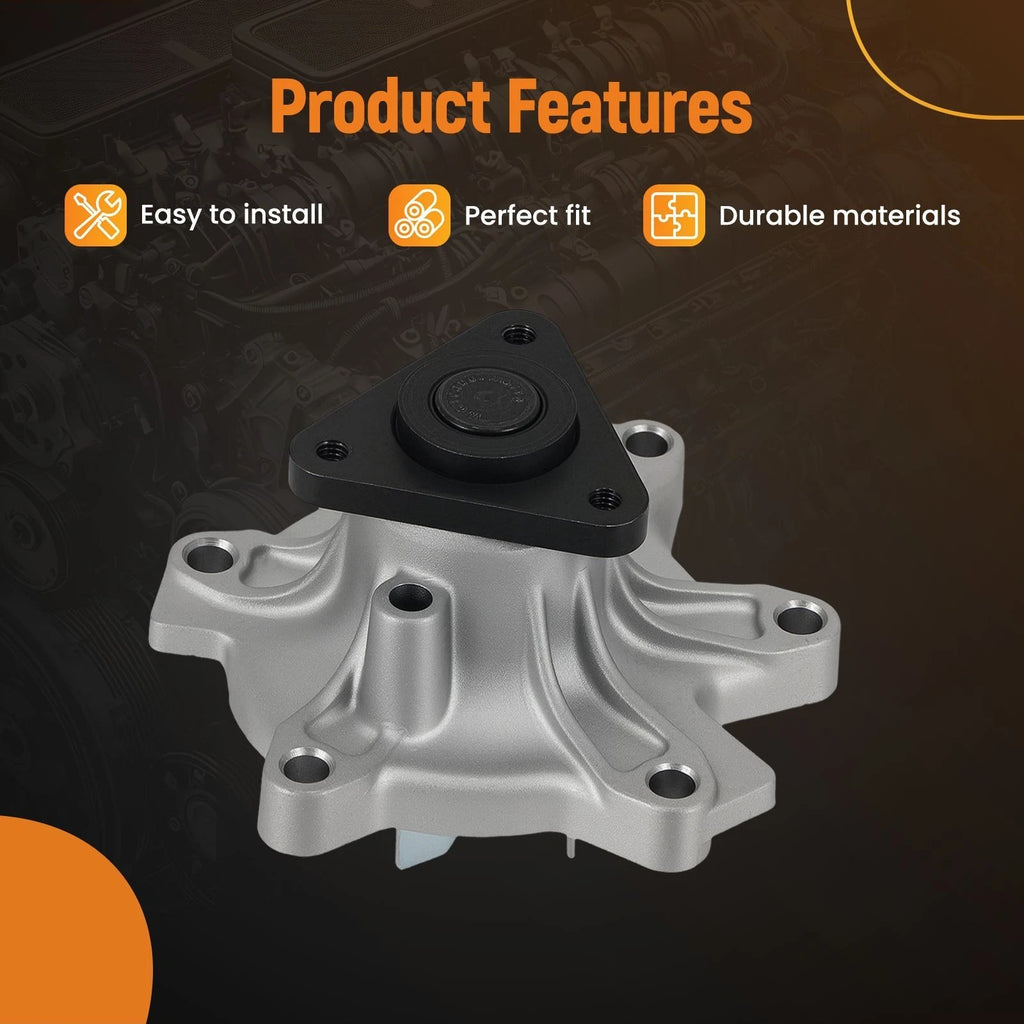 Engine Water Pump for Toyota Echo Yaris 1.5L (2000-2014)
