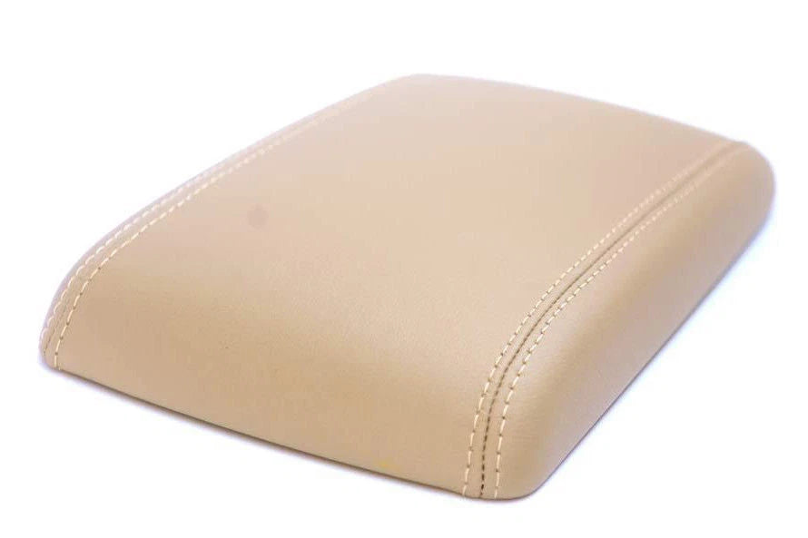 Leather Synthetic Center Console Armrest Cover for Cadillac DTS (2006–2011) Beige