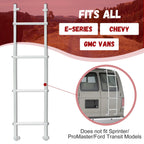 Van Ladder for Ford E-Series, Chevy, GMC, Dodge Vans (Universal)