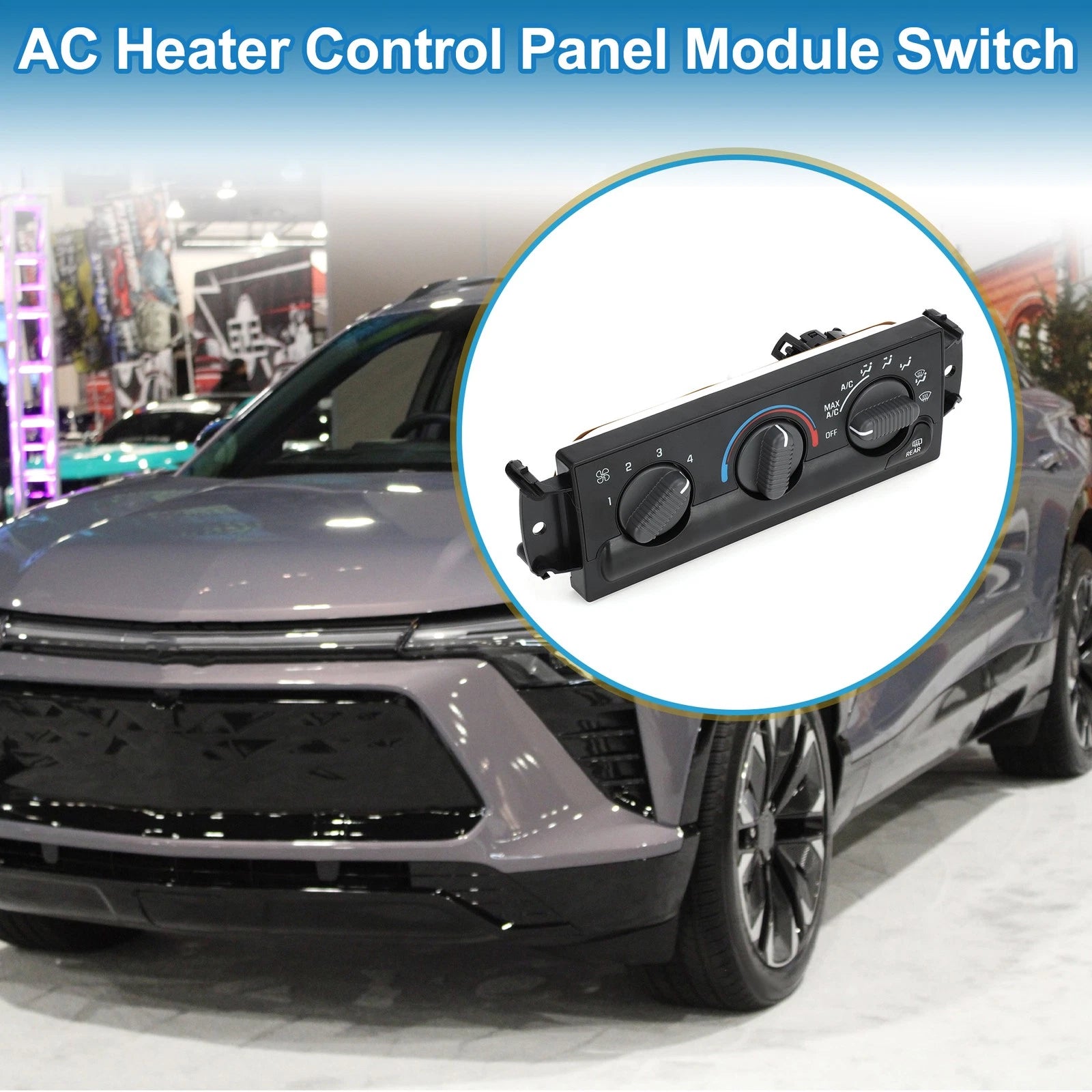 HVAC A/C Heater Climate Control Panel for Chevrolet Blazer GMC (1998–2005)