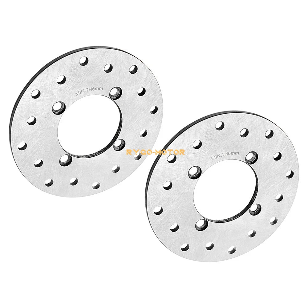 2X Brake Disc Rotor for Honda Big Red 700 MUV700 (2009–2013)