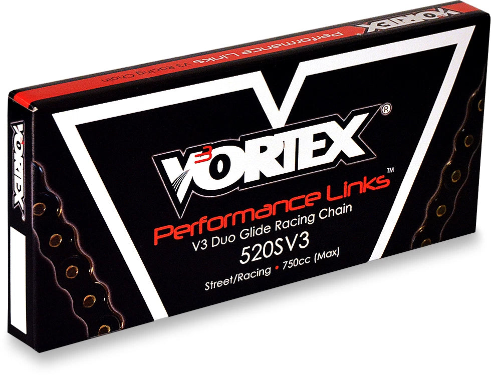 Vortex Chain and Sprocket Kit for Yamaha YZF-R6 (2006–2020) - HFRS - Black