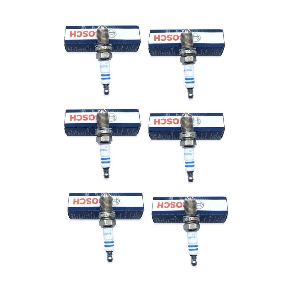 Set of 6 Spark Plugs for BMW E34 E36 E39 E46 Z3 (1990–2005) BOSCH 4417
