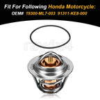 Thermostat 19300-ML7-003 for Honda CB400F CBR600F XR650R VFR700F 750F CBR900RR (1978–2003)