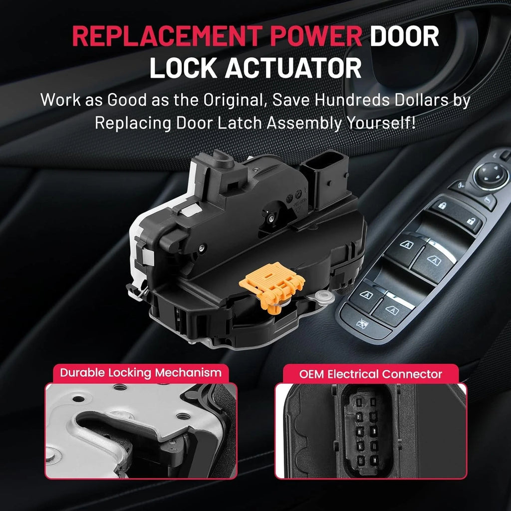 Rear LH Door Lock Actuator for Chevy Cruze, Buick Regal (2011–2014)