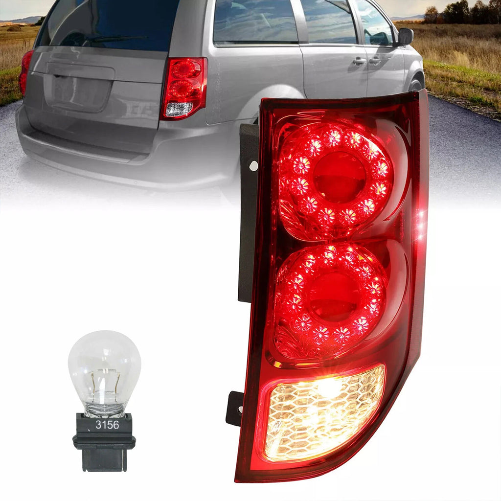 LED Tail Light Lamp Right Passenger Side for Dodge Grand Caravan (2011–2020)