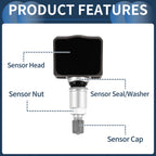 Tire Pressure Sensor 433MHZ for Nissan Pathfinder (2003–2012) No.40700JY00C