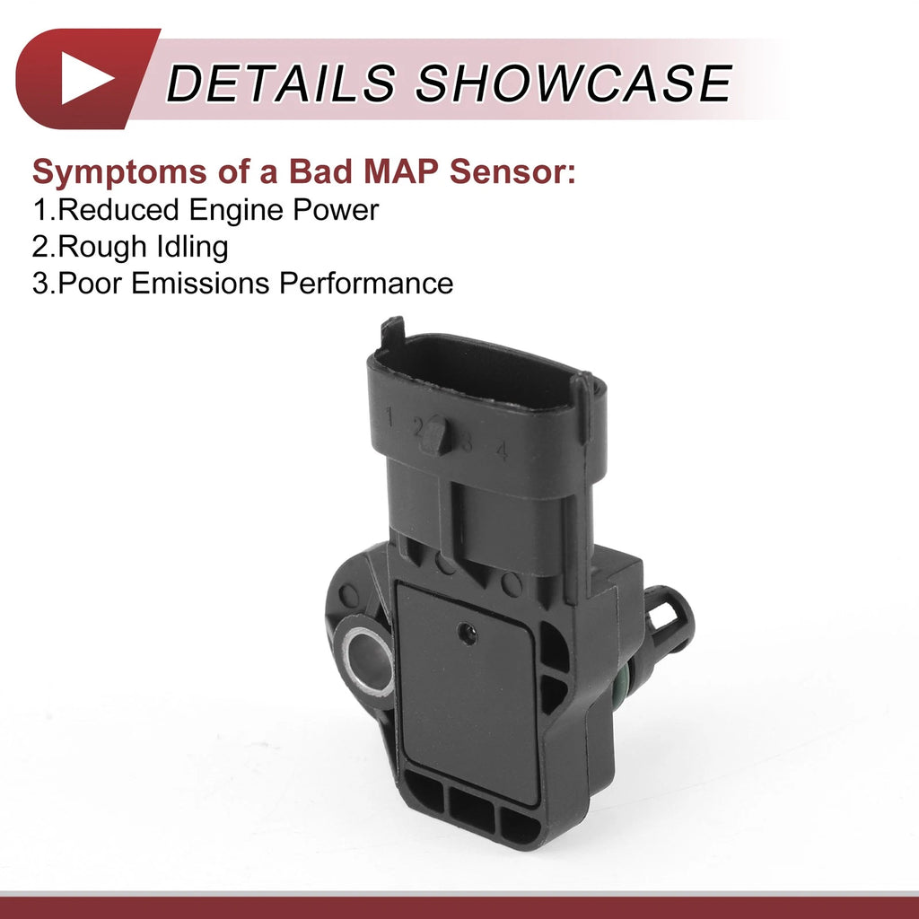 MAP Sensor No.F01R00E043 for Chevrolet N400 (2015–2019)