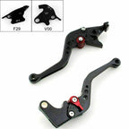 Short Brake Clutch Levers for Honda ST 1300 (2008–2012) T9 Black
