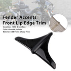 ABS Rear Fender Accents Trim for Harley Street Tri Glide (2009–2023) Black