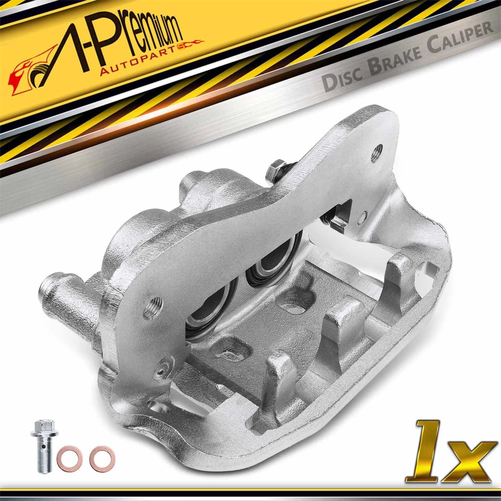 Front Right Disc Brake Caliper with Bracket for Toyota Previa (1991–1996)