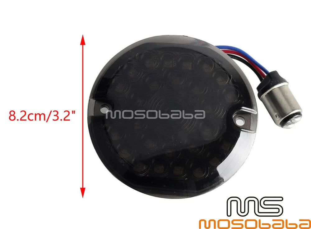LED Tail Brake Light Lens Cover for Harley Electra Road Glide Softail