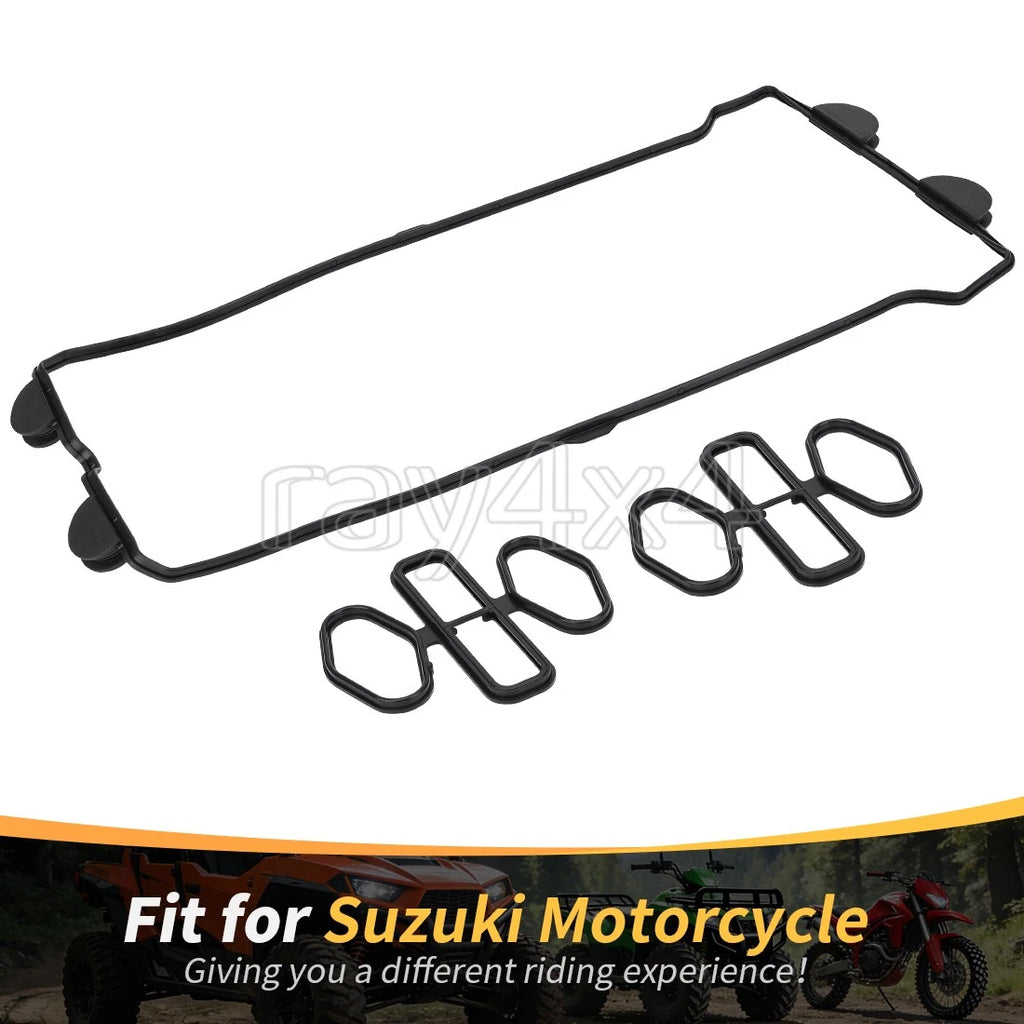 Cylinder Head Valve Cover Gasket for Suzuki GSX-R600 GSX-R750 (2001–2008) 11173-01H00 11178-01H00
