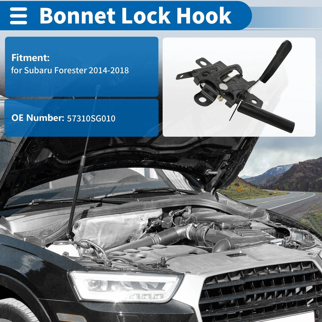Hood Latch Assembly for Subaru Forester (2014–2018) No. 57310SG010